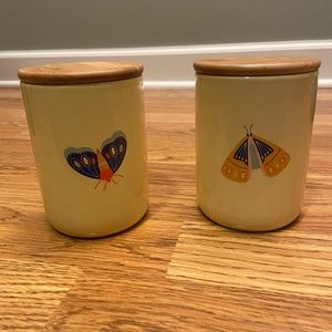 🦋Ceramic Canisters Set🦋